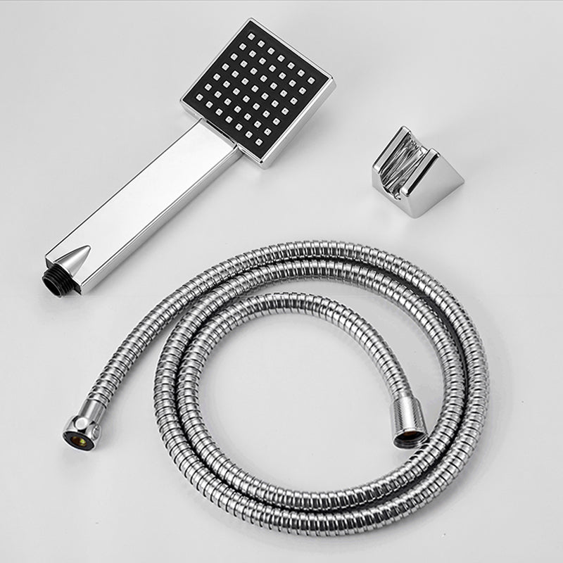 Square Handheld Showerhead Leakproof Wall-Mounted Showerhead