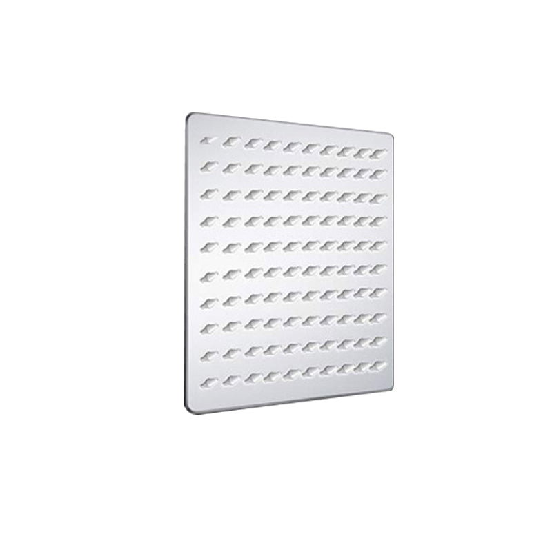Silver Dual Shower Head 3 Settings Medium Flow Wall Mounted Shower Head