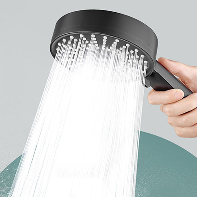 Modern Handheld Showerhead Adjustable Water Flow 5 Settings Wall Mounted Showerhead