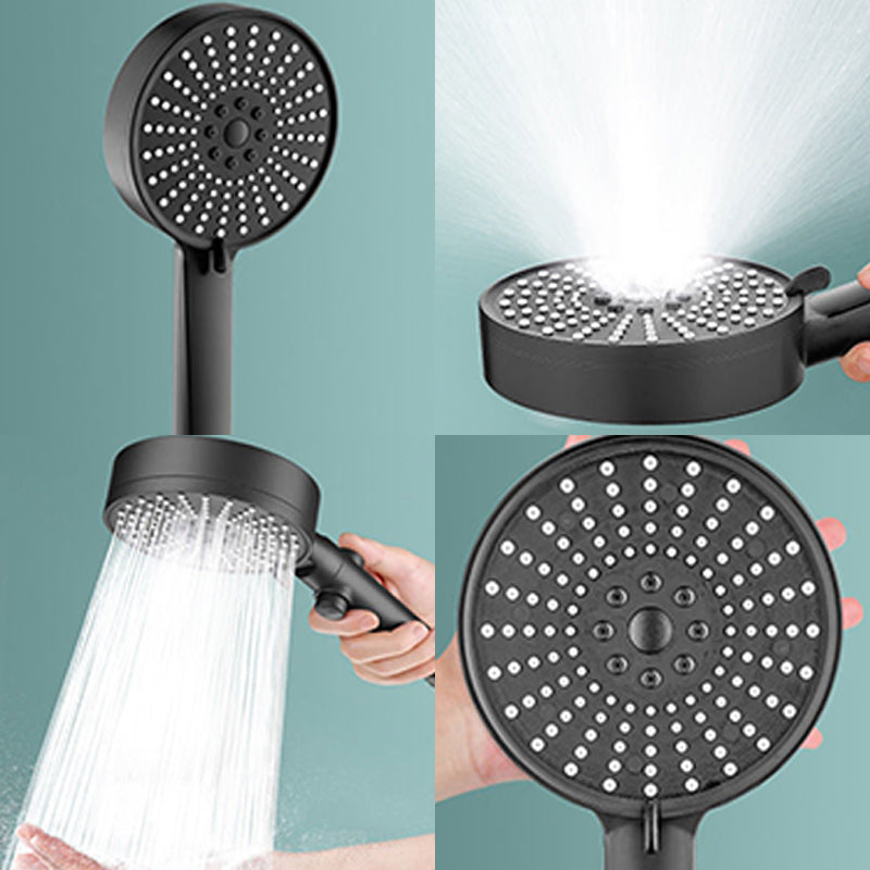 Modern Handheld Showerhead Adjustable Water Flow 5 Settings Wall Mounted Showerhead