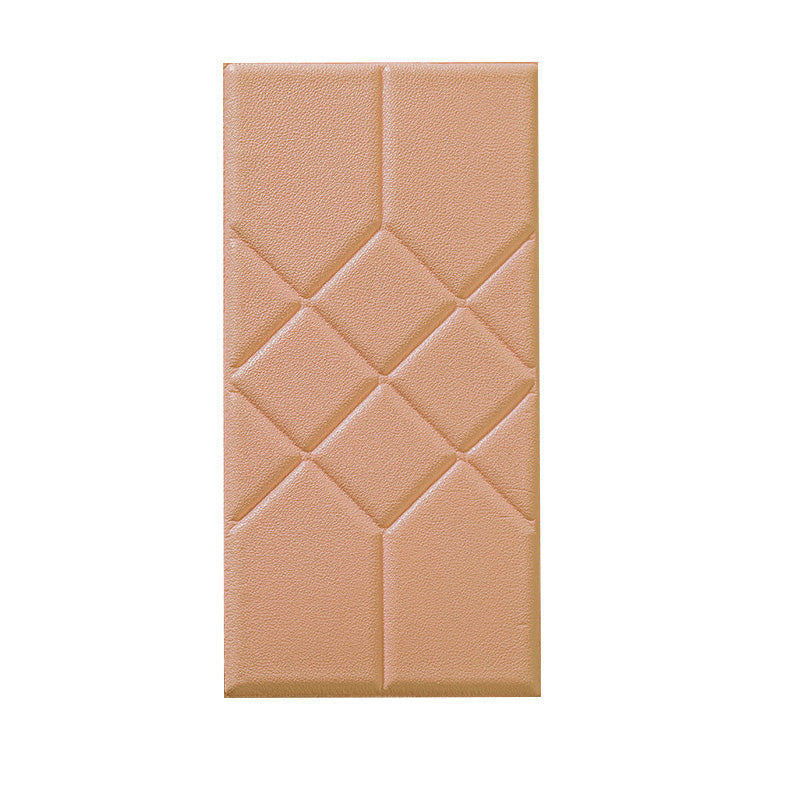 Modern Wall Cladding Living Room Peel and Stick 3D Embossing Waterproof Wall Cladding
