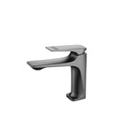 Modern Vessel Sink Faucet Copper Lever Handle Low Arc Vessel Faucet for the Bathroom