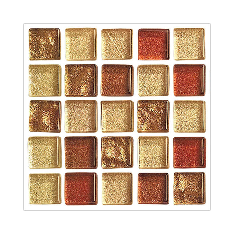 Peel and Stick Mosaic Tile Waterproof Square Peel and Stick Tile for the Kitchen 20-Pack