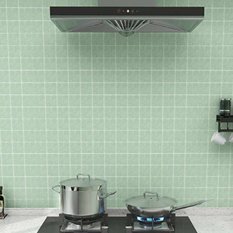 Modern Mosaic Tiles Smooth Peel & Stick Backsplash Wallpaper for Kitchen