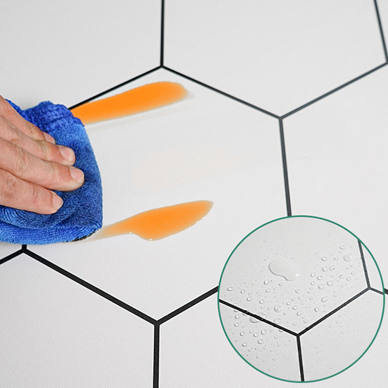 Modern Mosaic Tiles Smooth Peel & Stick Backsplash Wallpaper for Kitchen