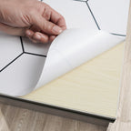 Modern Mosaic Tiles Smooth Peel & Stick Backsplash Wallpaper for Kitchen