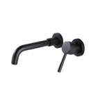 Wall mounted metal bathtub faucet single lever swivel bathtub tap trim
