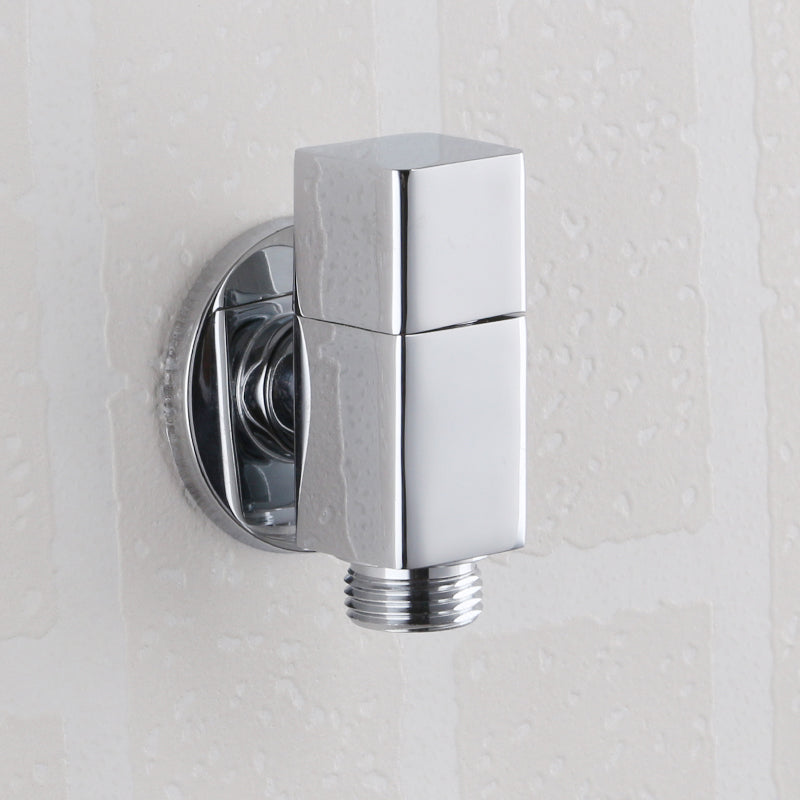 Industrial Wall-Mounted Bathroom Faucet Knob Handle Brass Faucet
