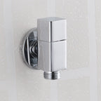 Industrial Wall-Mounted Bathroom Faucet Knob Handle Brass Faucet