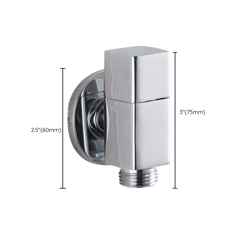Industrial Wall-Mounted Bathroom Faucet Knob Handle Brass Faucet