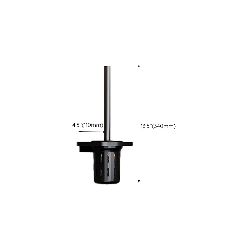Traditional Aluminum Bathroom Accessories Set Black Bathroom Accessories Kit
