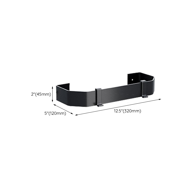 Traditional Aluminum Bathroom Accessories Set Black Bathroom Accessories Kit