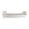 Modern white finish bathroom shelf rectangular & triangular bathroom hardware set