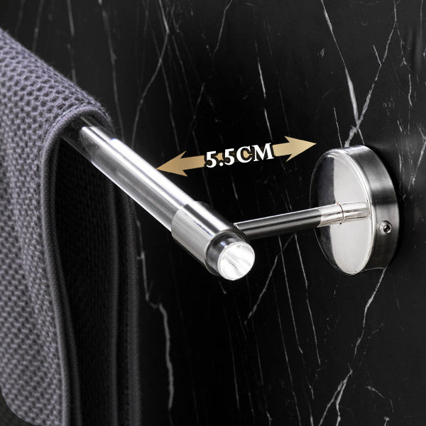 Modern Bathroom Accessories Set Towel Rack Silver/Gold/Black Bathroom Accessories