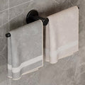2-piece modern bathroom accessory set towel bar made of stainless steel