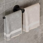 2-piece modern bathroom accessory set towel bar made of stainless steel
