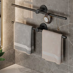 2-piece modern bathroom accessory set towel bar made of stainless steel