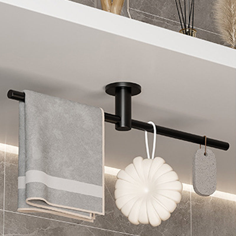 2-piece modern bathroom accessory set towel bar made of stainless steel