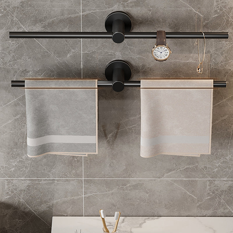 2-piece modern bathroom accessory set towel bar made of stainless steel