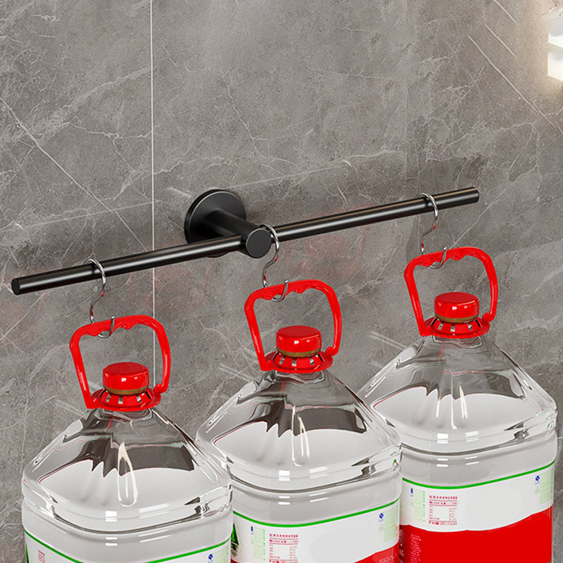 2-piece modern bathroom accessory set towel bar made of stainless steel