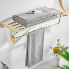 Traditional Bathroom Fixtures Gold Bathroom Shelf Bathroom Accessory Set