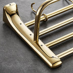 Traditional Bathroom Fixtures Gold Bathroom Shelf Bathroom Accessory Set