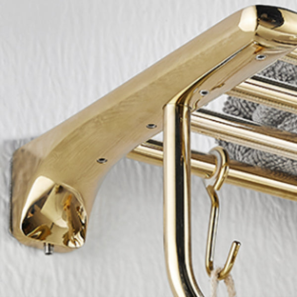 Traditional Bathroom Fixtures Gold Bathroom Shelf Bathroom Accessory Set