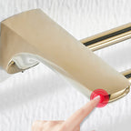 Traditional Bathroom Fixtures Gold Bathroom Shelf Bathroom Accessory Set