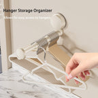 Telescopic Suction Hanger Organizer