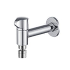 Industrial Wall Mounted Bathroom Faucet Handle Solid Brass Fitting