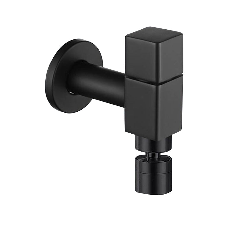 Industrial Wall Mounted Bathroom Faucet Handle Solid Brass Fitting