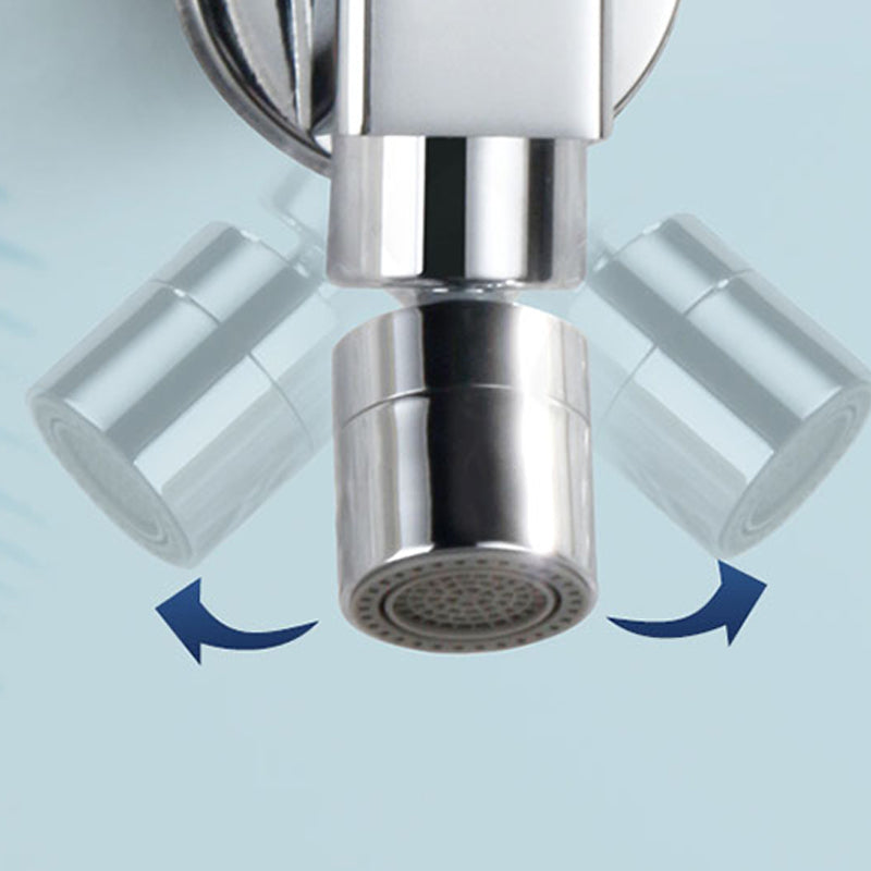 Industrial Wall Mounted Bathroom Faucet Handle Solid Brass Fitting