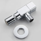 Industrial Wall Mounted Bathroom Faucet Handle Solid Brass Fitting