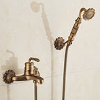 Wall Mounted Metal Freestanding Bathtub Filler Copper Freestanding Faucet