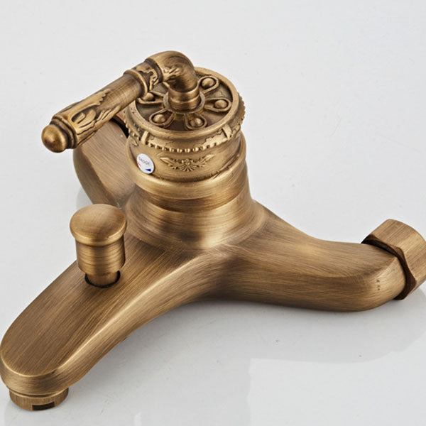 Wall Mounted Metal Freestanding Bathtub Filler Copper Freestanding Faucet