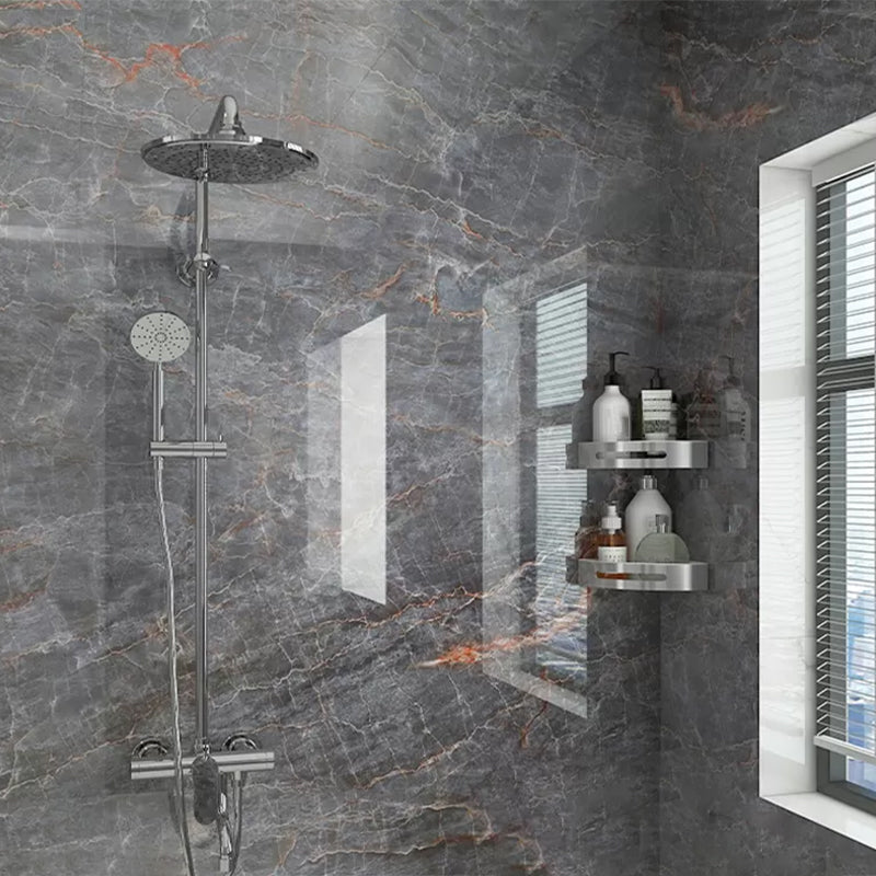 Modern Single Tile Waterproof Peel-and-Stick Back Tiles for the Bathroom