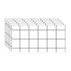 Modern Splash Protection Tiles Smooth Splash Protection Wallpaper for the Kitchen