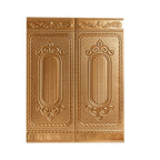 Glam Style Wall Cladding Living Room Peel and Stick 3D Embossed Waterproof Wall Cladding