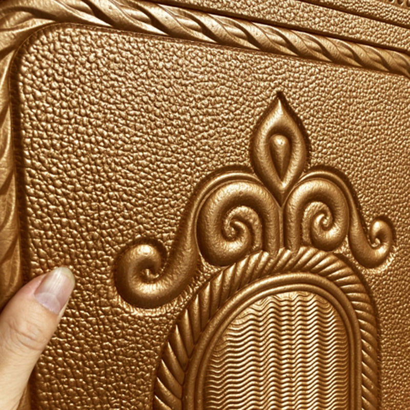 Glam Style Wall Cladding Living Room Peel and Stick 3D Embossed Waterproof Wall Cladding