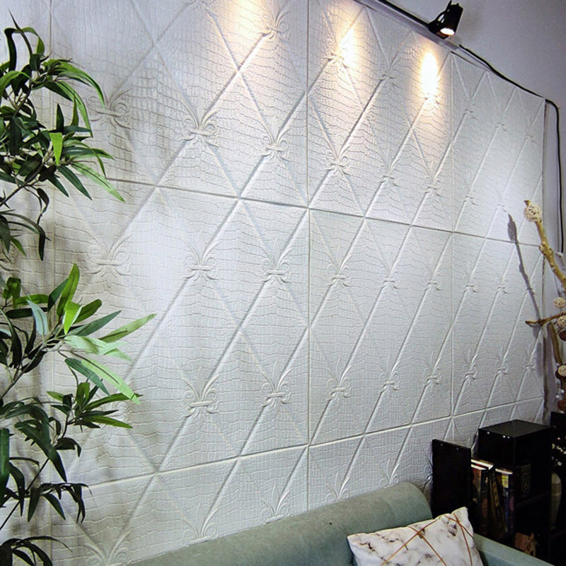 Industrial Wall Board 3D Print Bathroom and Living Room Wall Panel Set of 1