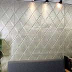 Industrial Wall Board 3D Print Bathroom and Living Room Wall Panel Set of 1