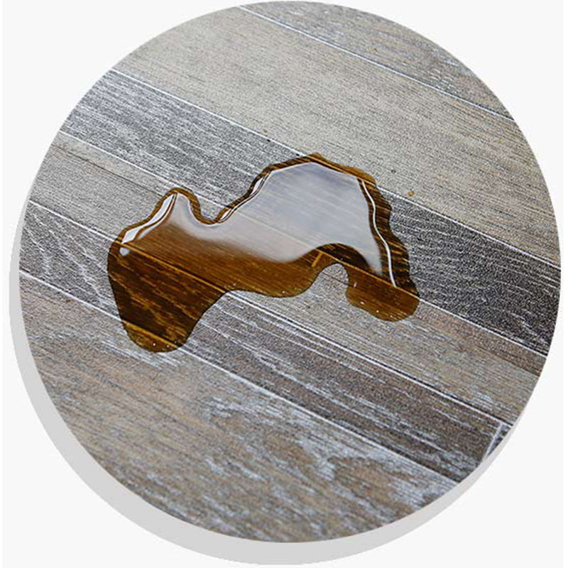 Peel and Stick Vinyl Flooring High Gloss PVC Floor Covering with Square Edge