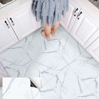 Peel and Stick Vinyl Flooring High Gloss PVC Floor Covering with Square Edge