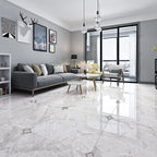 Peel and Stick Vinyl Flooring Light PVC Pattern Vinyl Flooring