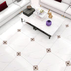 Peel and Stick Vinyl Flooring Light PVC Pattern Vinyl Flooring