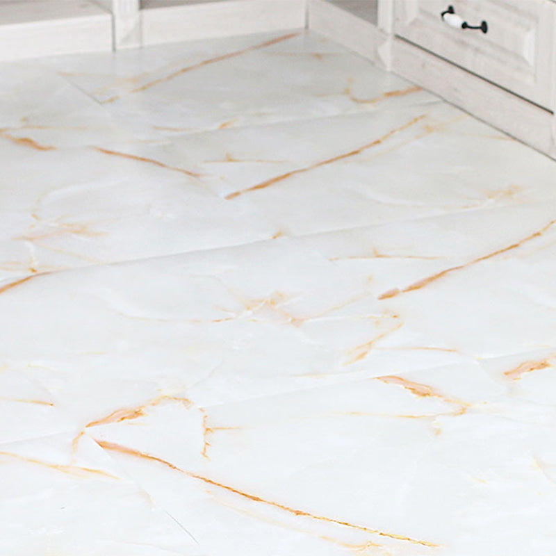 Square Peel & Stick Vinyl Flooring Stone Design PVC Flooring for the Living Room