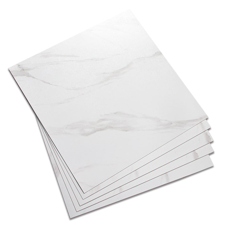 Square Peel & Stick Vinyl Flooring Stone Design PVC Flooring for the Living Room