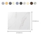 Square Peel & Stick Vinyl Flooring Stone Design PVC Flooring for the Living Room
