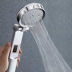 Modern adjustable shower head plastic shower head with water filtration