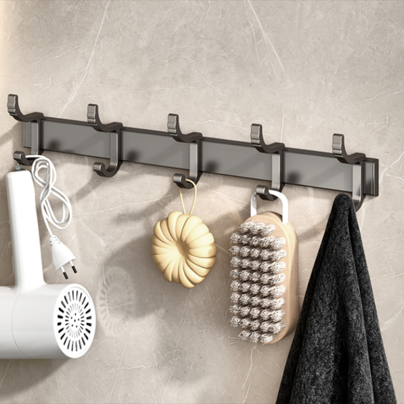 Modern Gray Bathroom Set Paper Holder Bathroom Shelf Bathroom Hardware Set